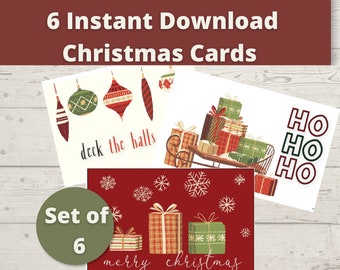 Printable Christmas Cards