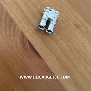 3d printed car pieces and engines for miniature model and RC cars.