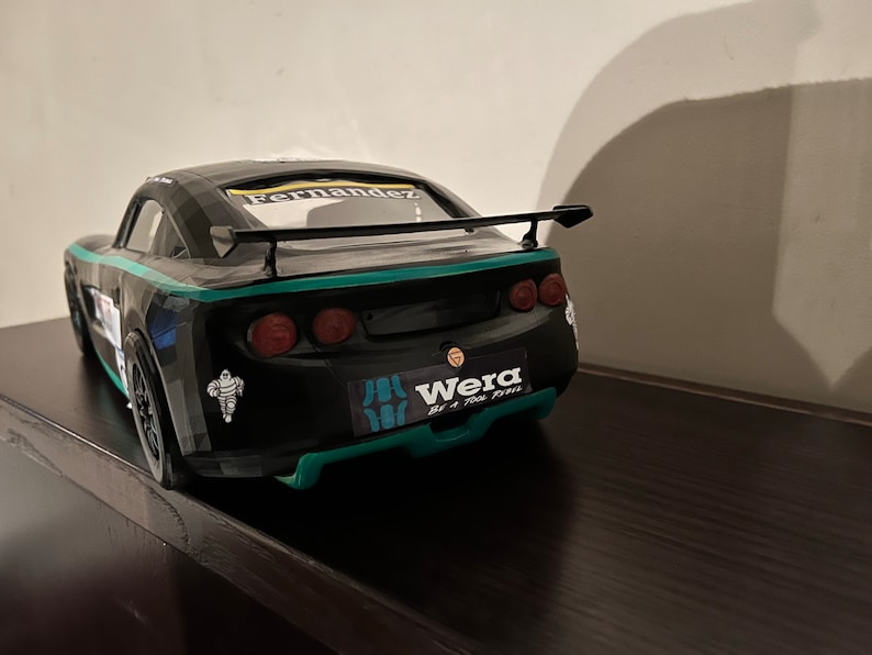 Highly Personalised 3d Printed Miniature Car Painted (any Model). - Etsy