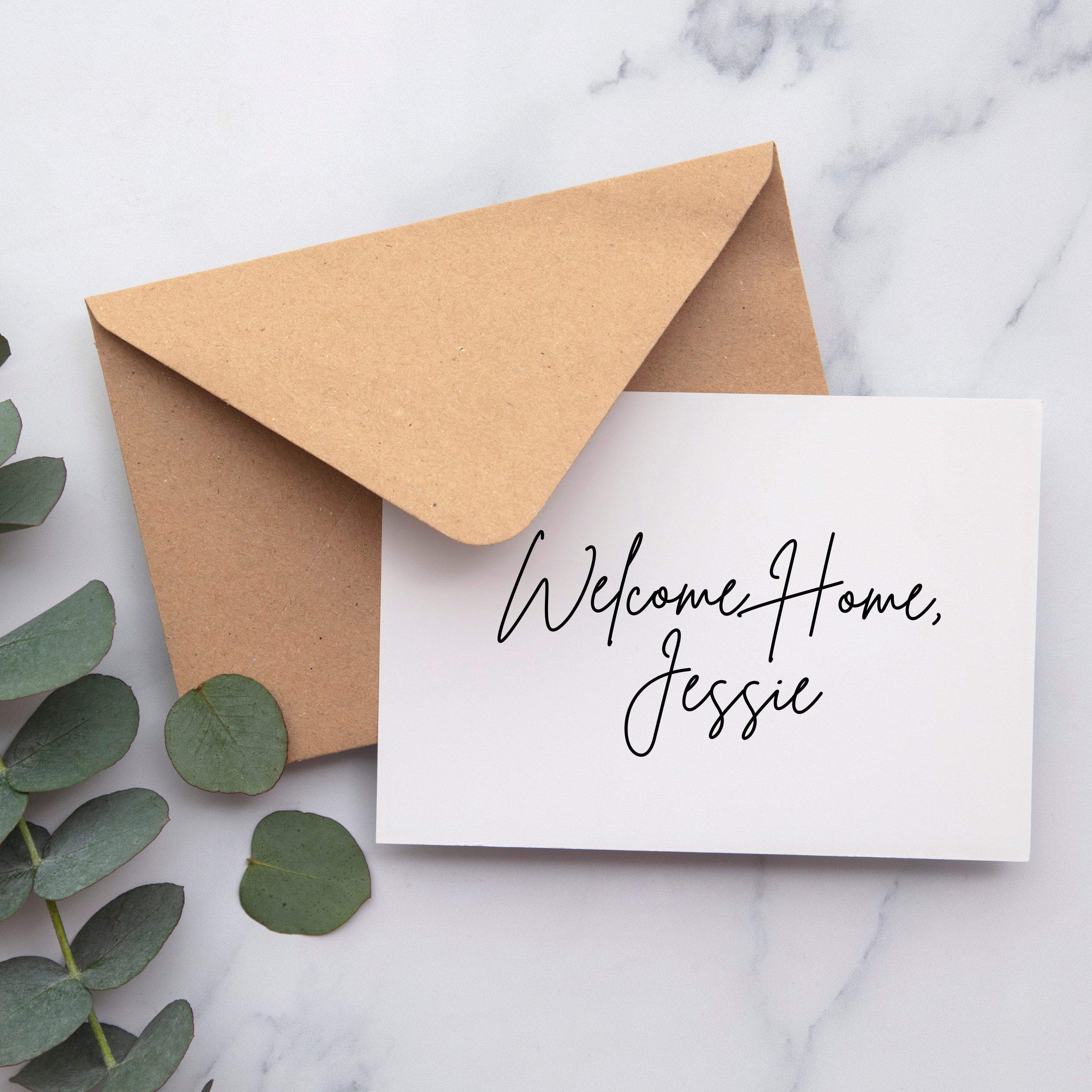 Custom Printable Card Template // Custom Card Print // Custom Etsy