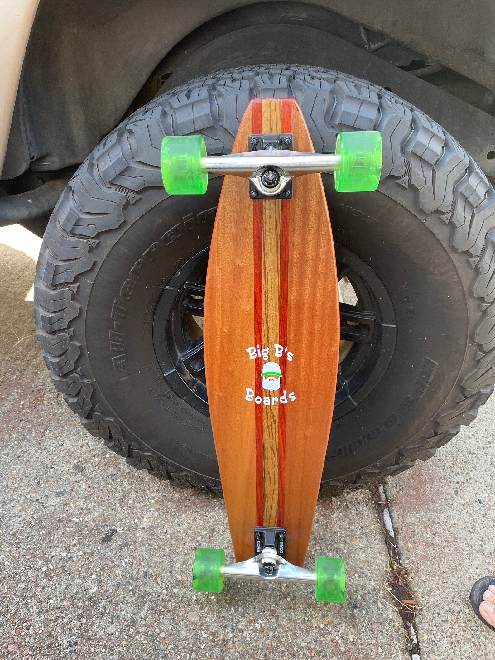 Hardwood Longboard The Junior Cruiser Etsy