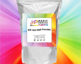 DTF TPU Hot Melt Powder | Strong Adhesion, Wash-Resistant (1kg)