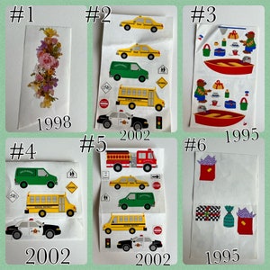 Vintage Mrs Grossman Stickers.