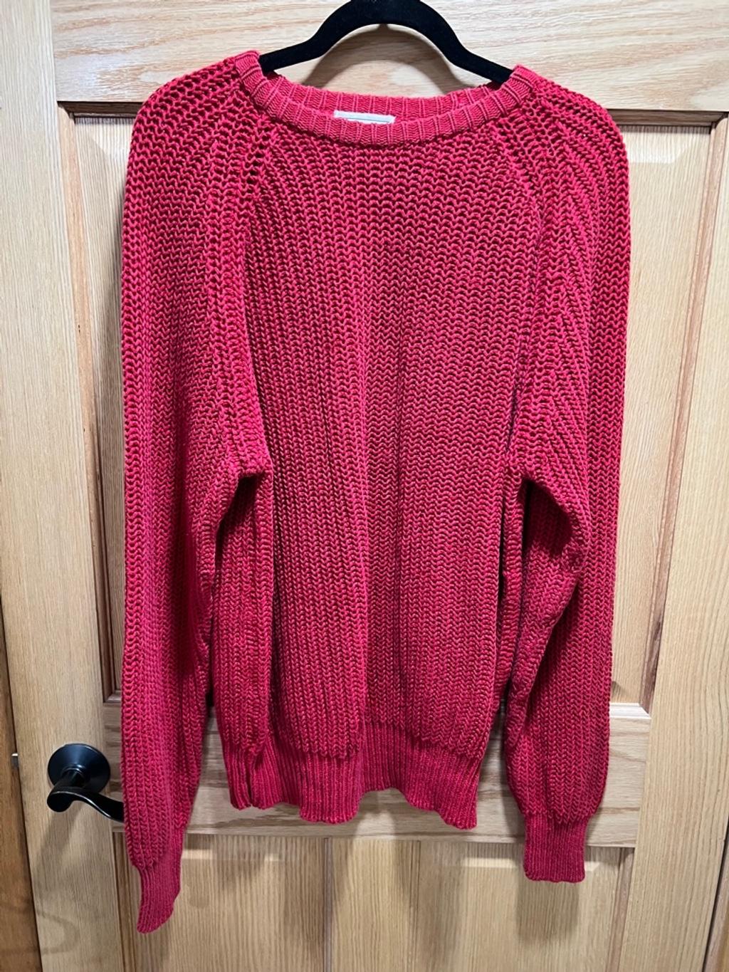 Red Gap Sweater - Etsy