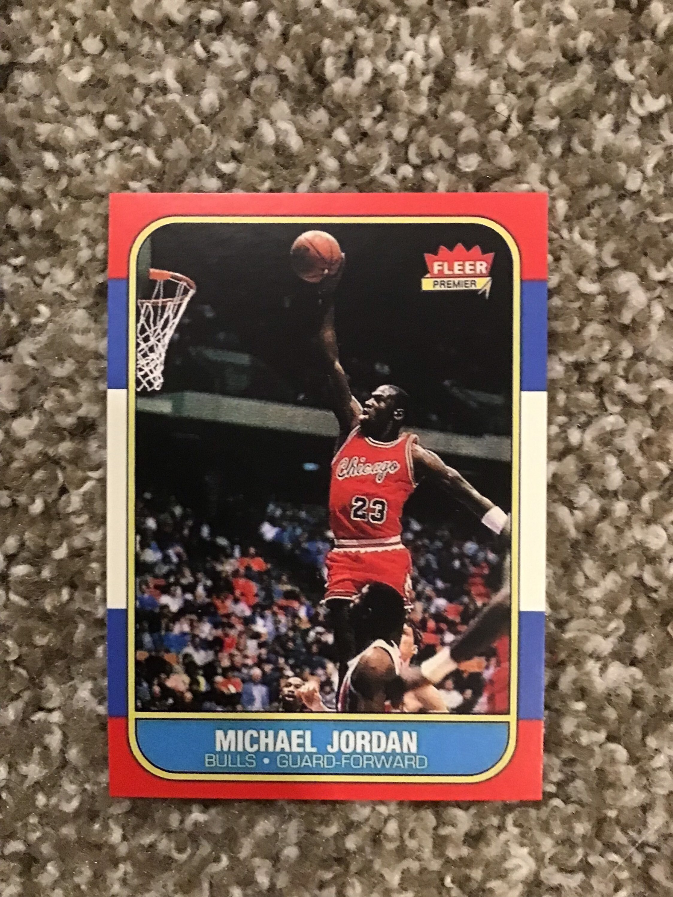 michael jordan fleer premier