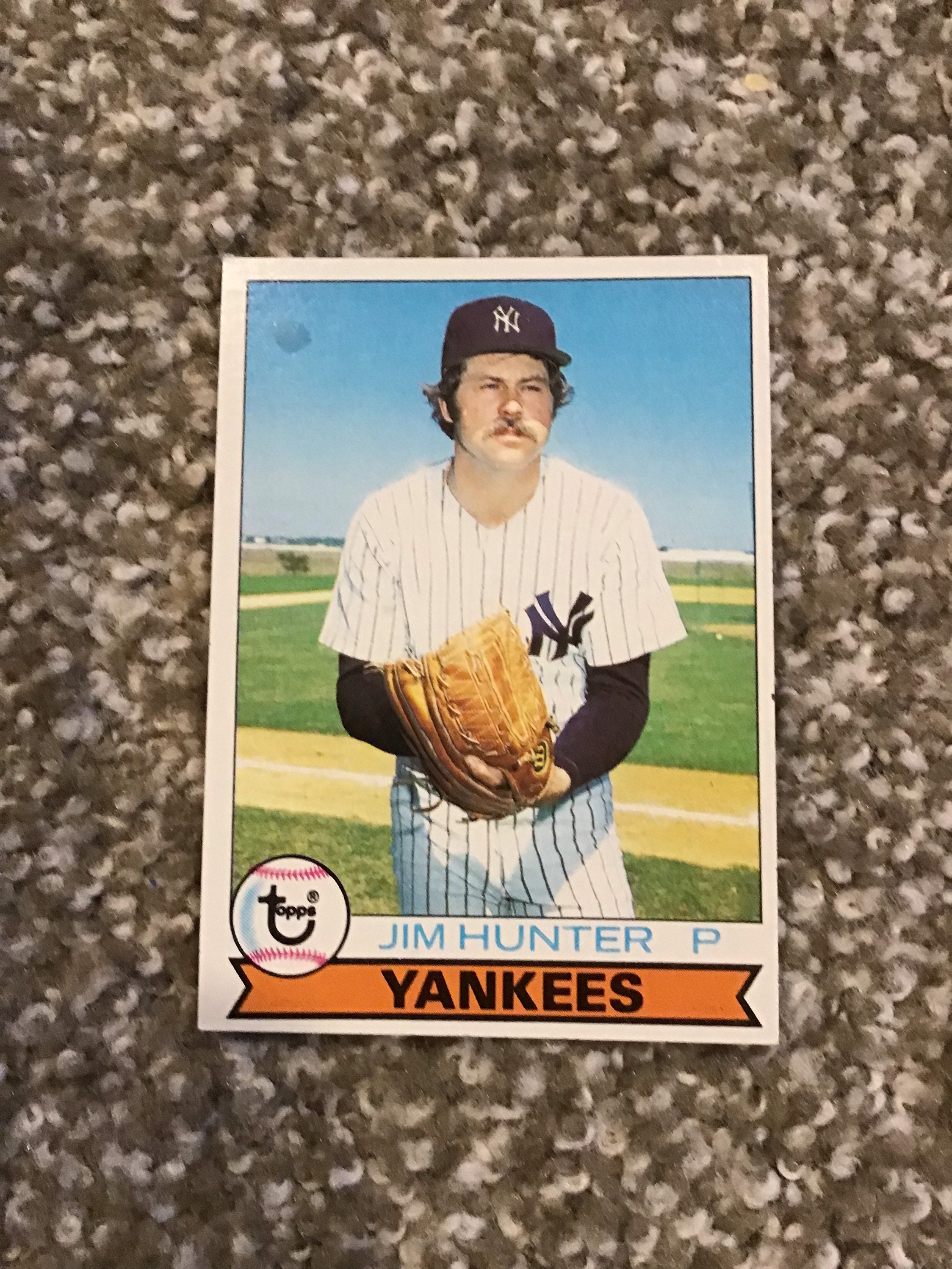 New York Yankees Jim Hunter 1979 Topps Vintage Baseball Card - Etsy