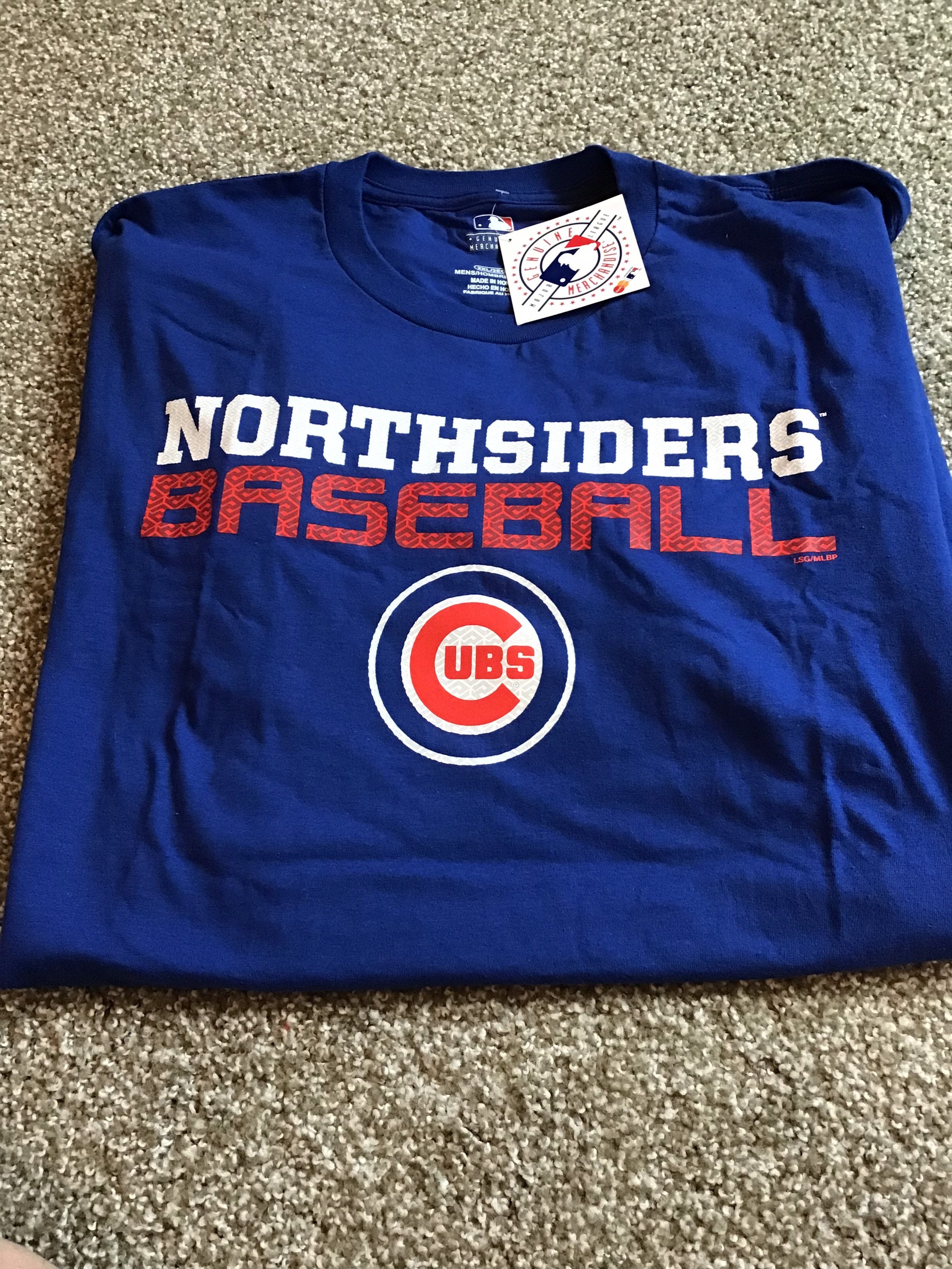 Chicago Cubs Northsiders Baseball Vintage Logo Shirt Size XXL