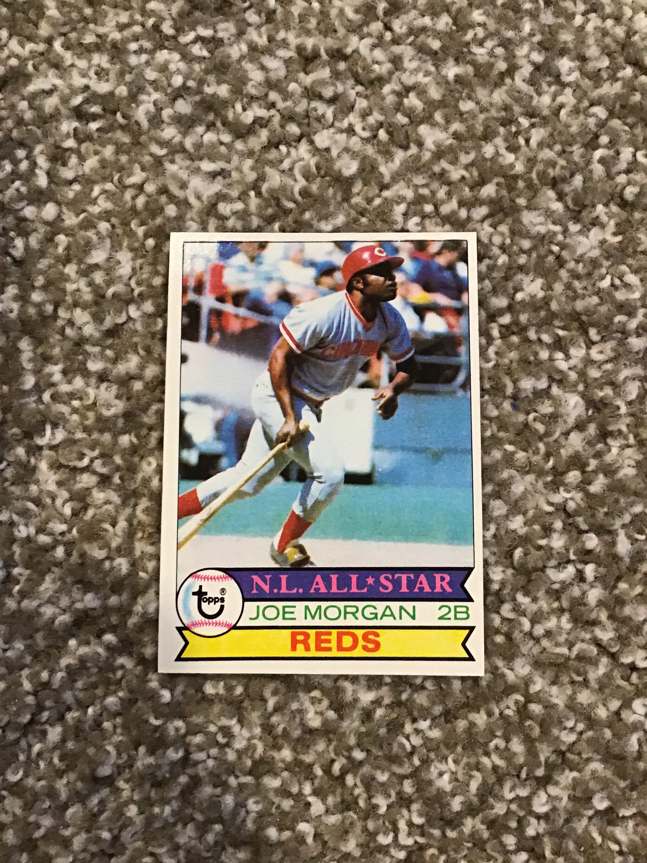 Cincinnati Reds Joe Morgan 1979 Topps Vintage Baseball Card image