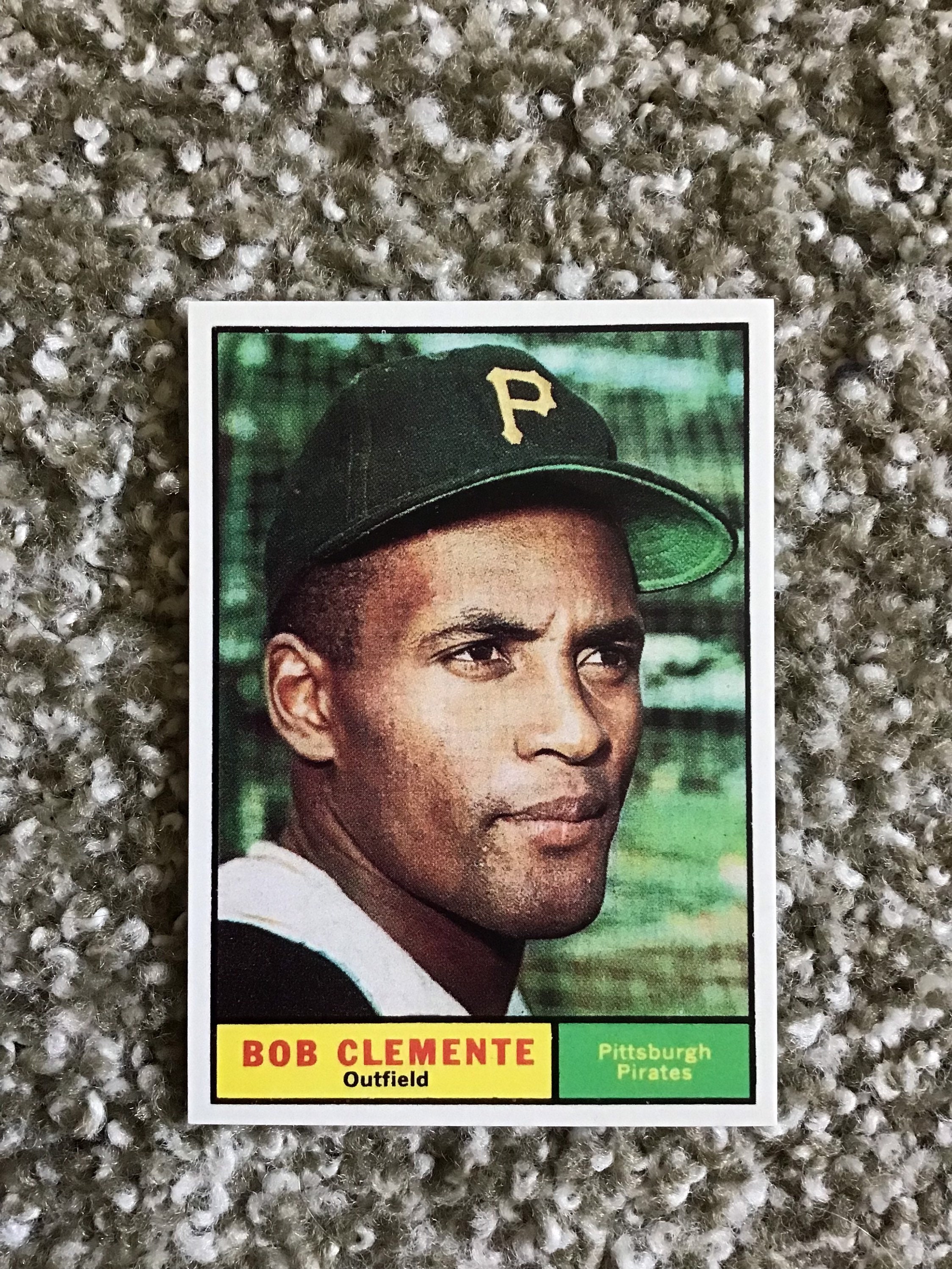 Pittsburgh Pirates Roberto Clemente 1961 Topps Baseball - Etsy