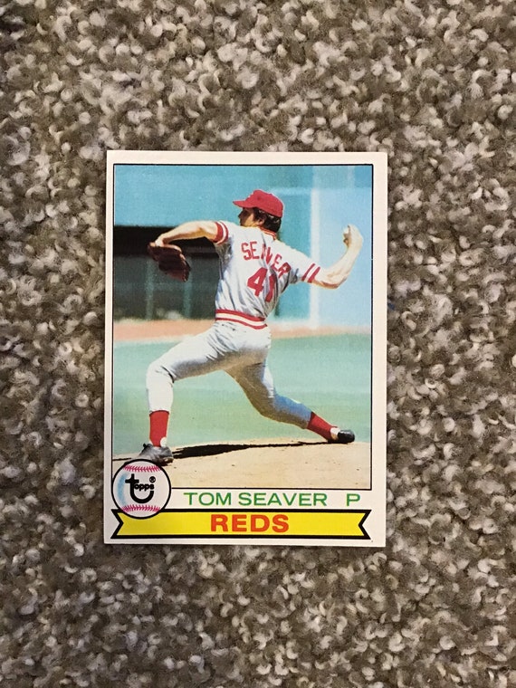 Cincinnati Reds Tom Seaver 1979 Topps Vintage Baseball Card 