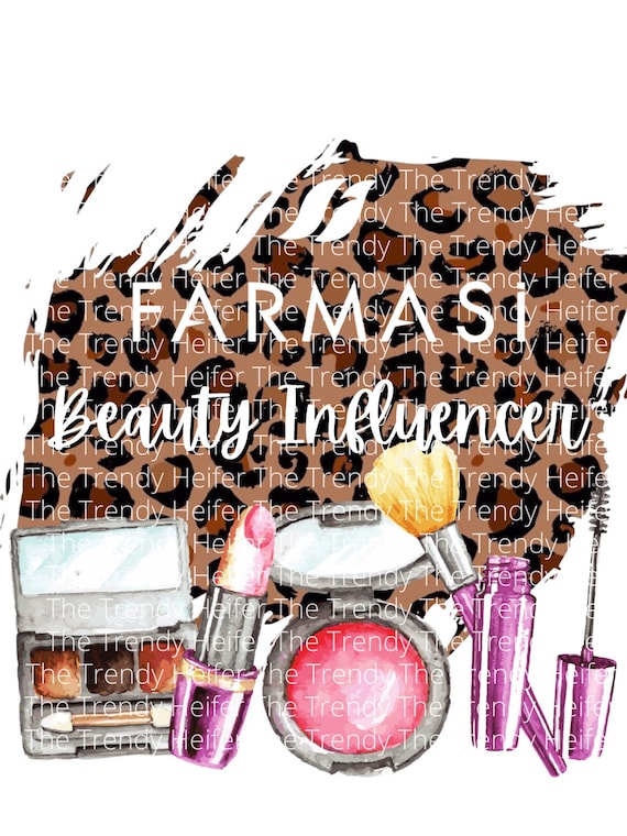Farmasi Beauty Influencer Digital Design PNG Etsy