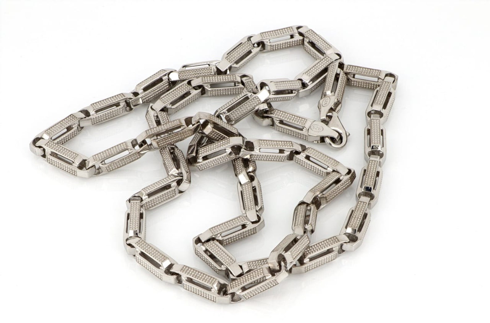 925 Sterling Silber Halskette für Männer Kette für Männer Etsy