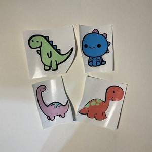 Cute Dinosaur Decals