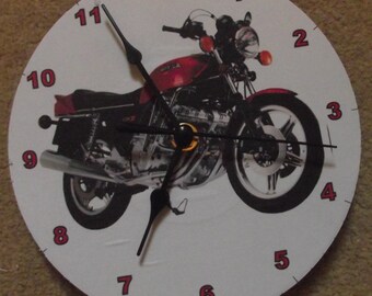 HONDA CBX 1000  7"wall clock Upcycled Vinyl