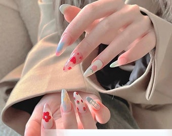 Korean Nails Etsy