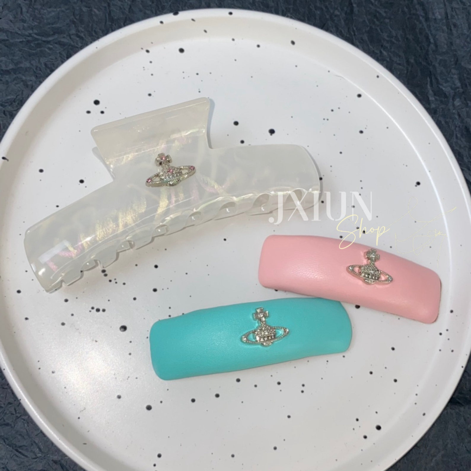 Vintage Vivienne Westwood Style Hair Claw Clips Vintage Hair Etsy