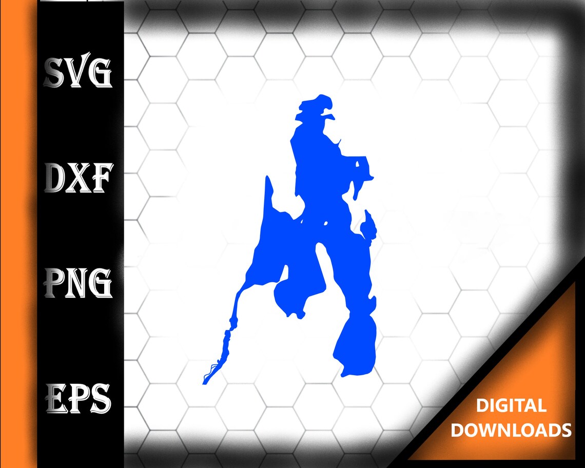Kinderhook Lake New York Map Silhouette Shape Svg Dxf Pdf Eps Crv