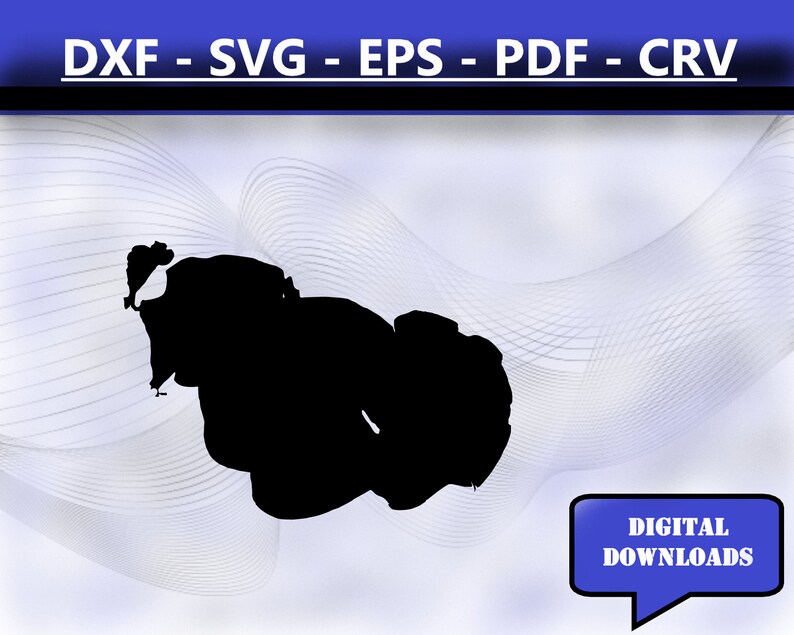 Storm Lake Iowa Map Silhouette Shape Svg Dxf Pdf Eps Crv Vector Graphic