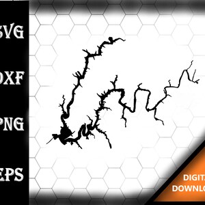 Bear Creek Alabama kaart silhouet vorm svg dxf pdf eps crv vector grafisch ontwerp, laser bestand, zeefdruk bestand
