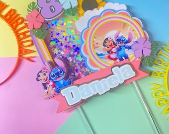 Custom Cake Topper: Shaker Birthday Party Decoration