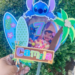Custom 3D Shaker Cake Topper: Personalized Party Decoration