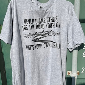 Lani Lynn Vale chapter heading. Never blame others for the road you’re on. It’s your own asphalt.