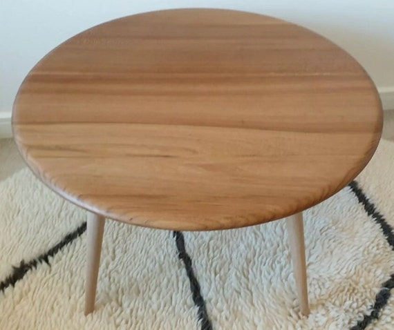 Vintage Ercol Coffee Table Blue Label Model 142 Circa 1960s Etsy