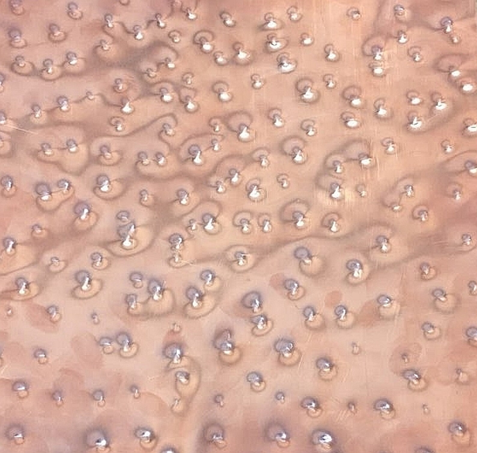 Hammered Copper Sheet Texture 2 Etsy