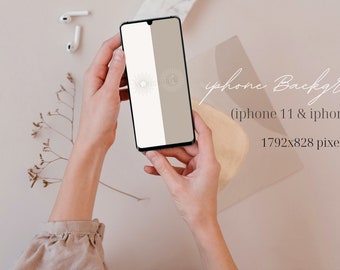 Beige Aesthetic Wallpaper Iphone 11 Etsy