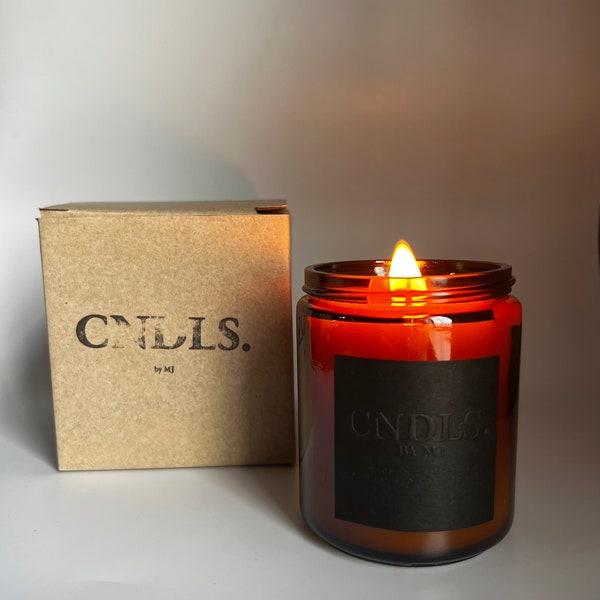 NEW HOME SCENTS* CNDLs - 8oz soy blend candles