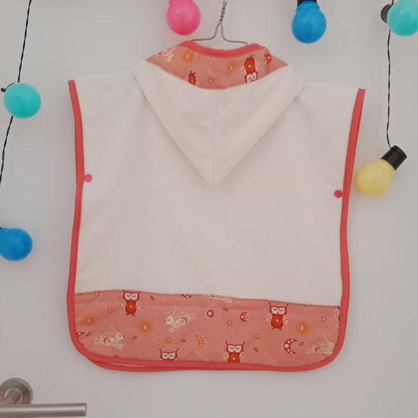 Poncho de bain bébé / enfant / ado / adulte 100% personnalisable