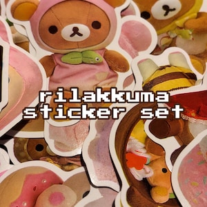 kkuma bear sticker sets