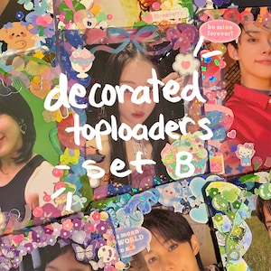 Conjunto B - Cargadores superiores decorados