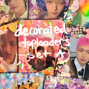 establecer un - toploaders decorados