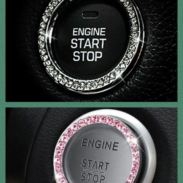 Car Start Button Bling - Push Button Bling - Auto Start Button Ring