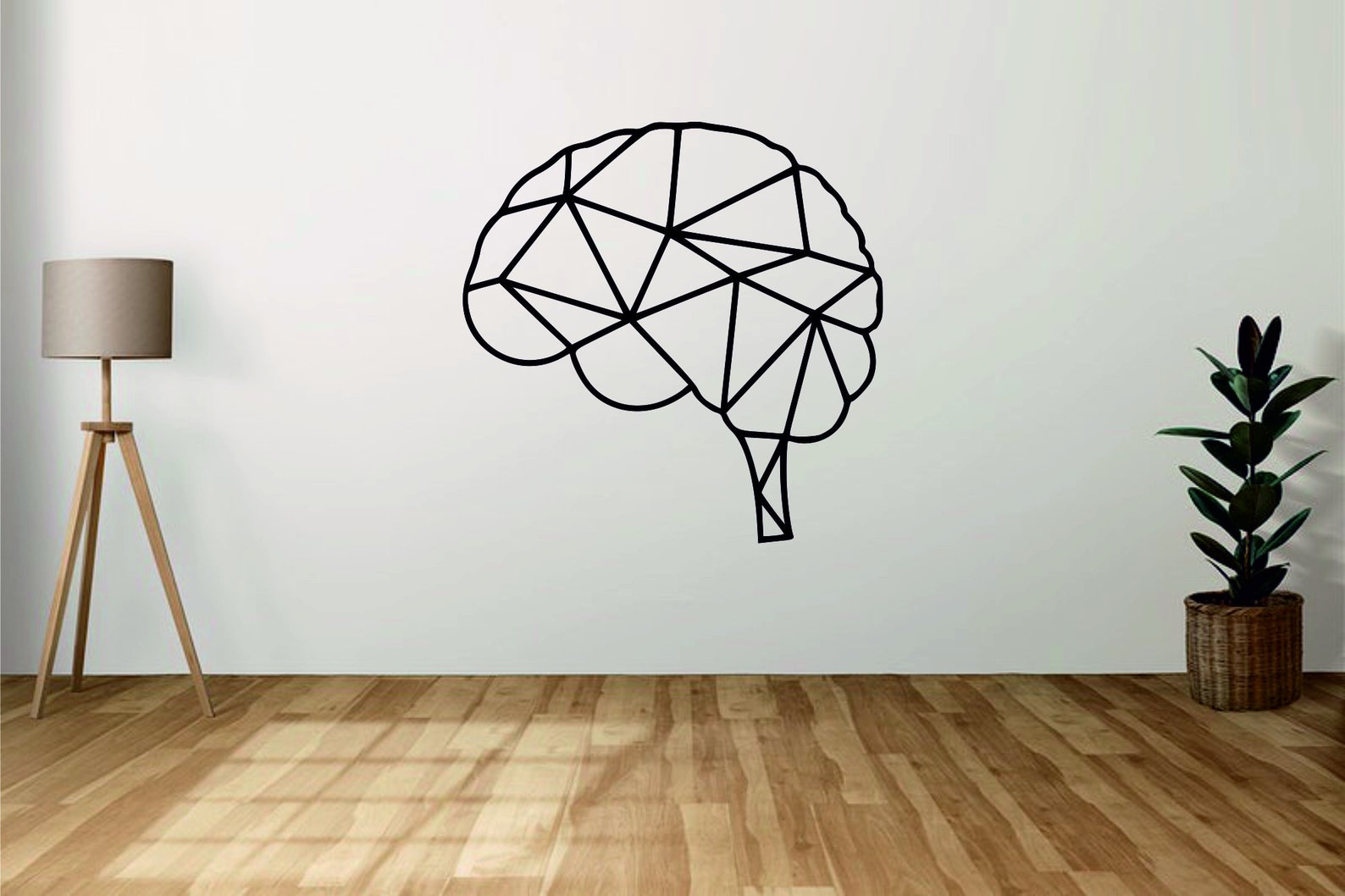 Line Art Brain Printable Art Office Decor Home Wall Art - Etsy