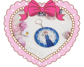 Haruka Cafe Sailor Moon Uranus 3" Brelok do kluczy w kształcie sztuki prezent
