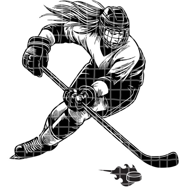 Hockey Girl Png Jpg, Female Ice hockey Player, Girl Ice Hockey, Girls with Goals, Don't Puck with Us, Female Ice Hockey Silhouette