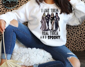 I Like Them Real Thick and Spooky Png, Gothic Queens Png I Like Them Real Thick and Spooky Png, Gothic Queens Png