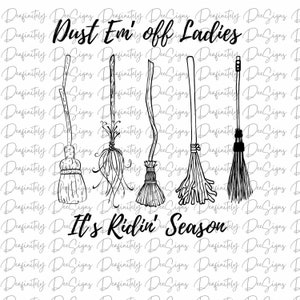 Witches Broomsticks, Png, Ridin&#39; Season, Broomstick, Halloween, Witch Decor, Row of Broomsticks