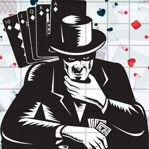 Money Man PNG Instant Download, money, poker, cards, sublimination, png