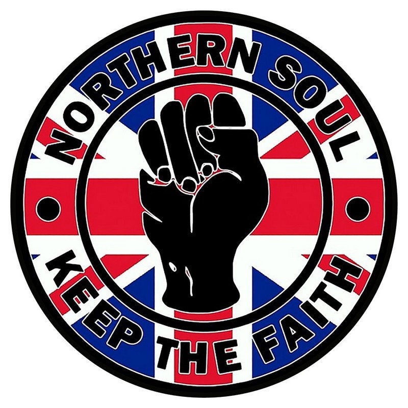 X 2 NORTHERN SOUL sticker decals keep the faith quality glossy | Etsy