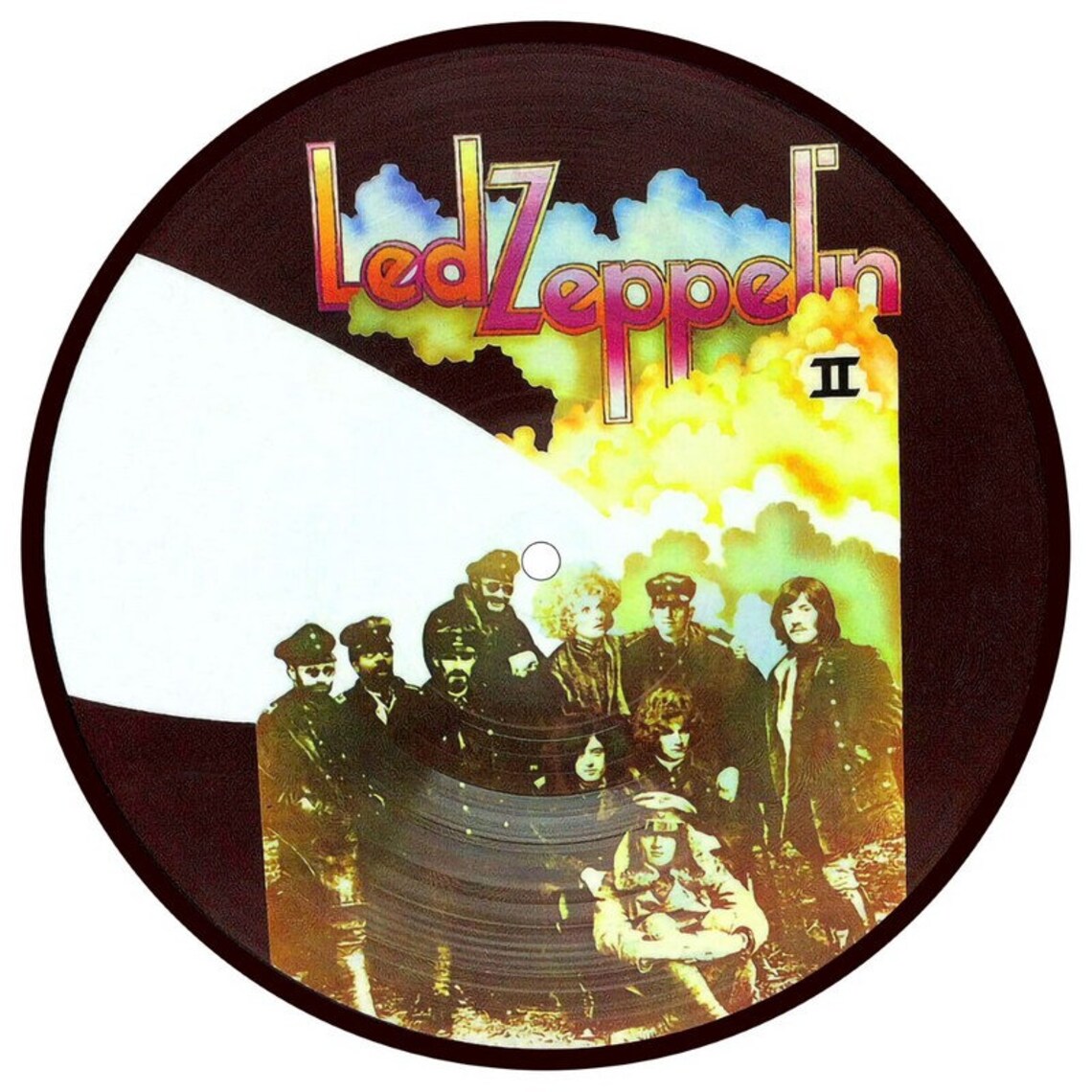 LED ZEPPELIN II quality vinyl sticker decal 100mm 4 Etsy