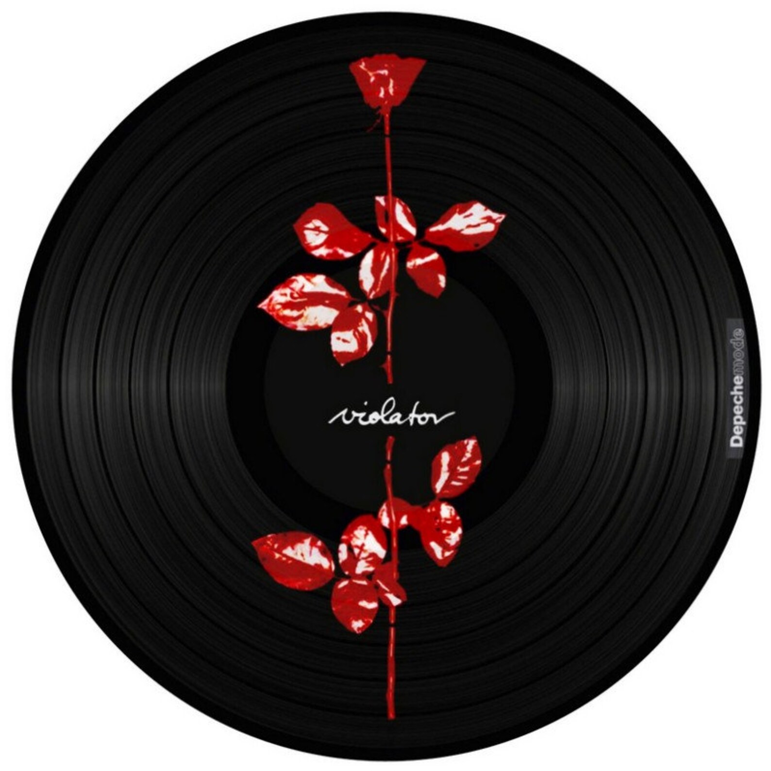 DEPECHE MODE VIOLATOR 7 red vinyl framed high quality Etsy