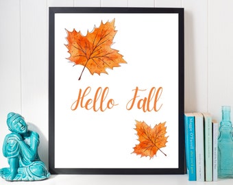 Fall Wall Art | Autumn Wall Art | Fall Print | Fall Wall Art Printable | Printable Wall Art | Fall Wall Decor | Fall Home Decor | Fall Decor