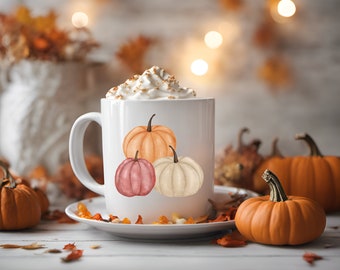 Fall Mug | Pumpkin Mug | Fall Coffee Mug | Cozy Coffee Mug | Autumn Mug | Fall Decor | Fall Gift | Tea Mug