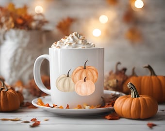 Fall Mug | Pumpkin Mug | Fall Coffee Mug | Cozy Coffee Mug | Autumn Mug | Fall Decor | Fall Gift | Tea Mug