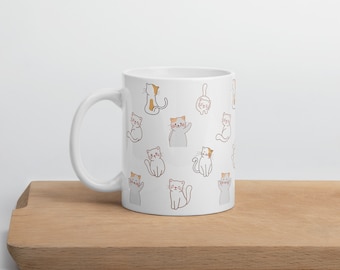 Cat Mug | Funny Cat Mug | Pun Cat Mug | Cat Coffee Mug | Cat Lover Gift | Cat Lover Mug | Cat Mom Mug | Cat Dad Mug