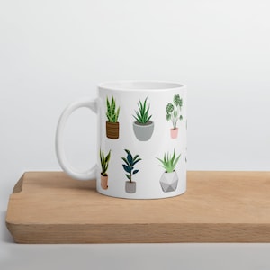 Plant Mug | Plant Lady Mug | Plant Mom Mug | Plant Lover Gift | Succulent Mug