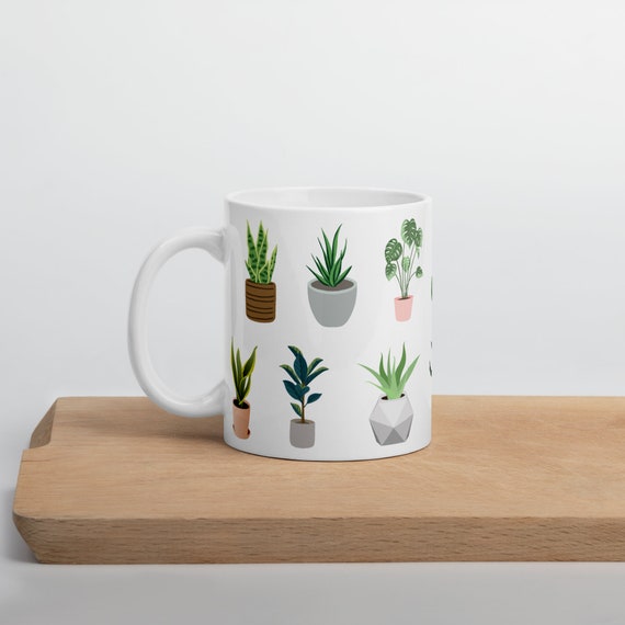 Plant Mug | Plant Lady Mug | Plant Mom Mug | Plant Lover Gift | Succulent Mug